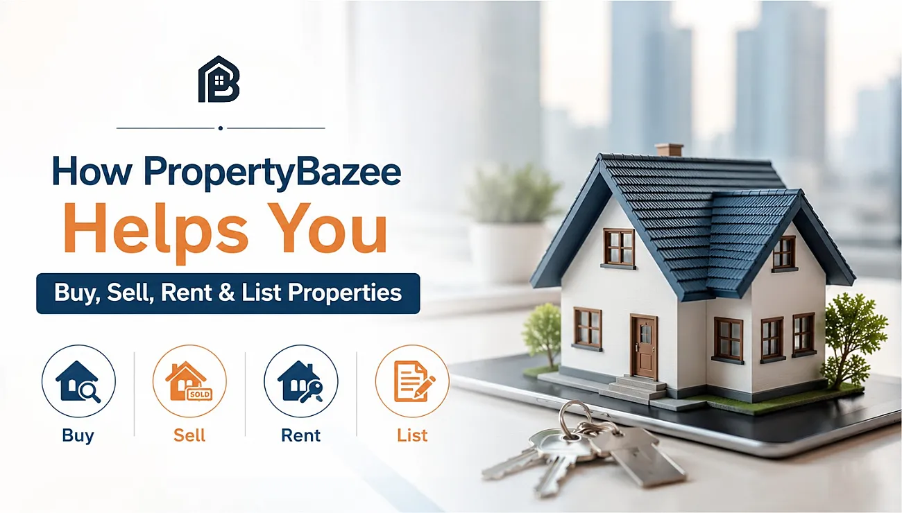 How PropertyBazee Helps You Buy, Sell, Rent & List Properties
